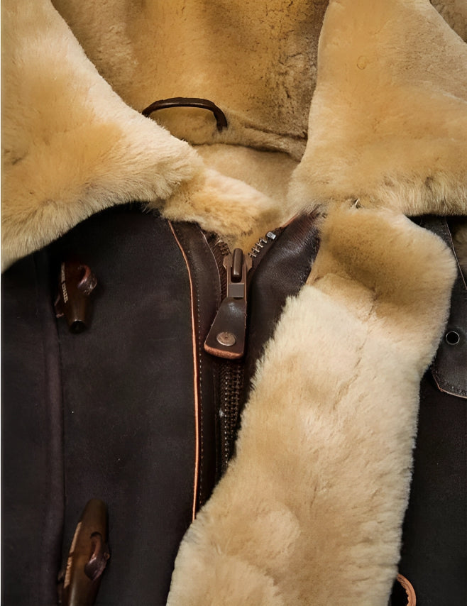 Herren Lederjacke Winter - Klassischer Stil