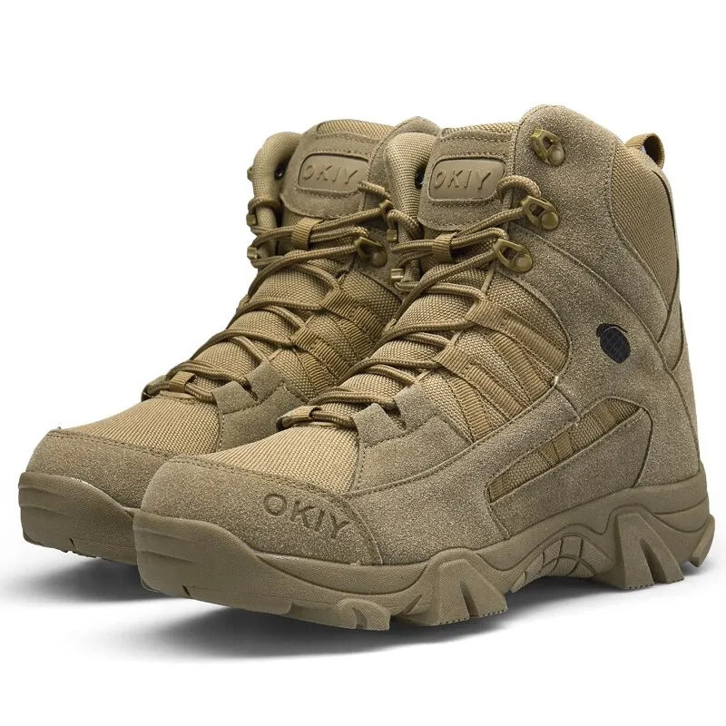 Herren Leichte Wanderschuhe Wasserdicht - Outdoor Komfort - Braun