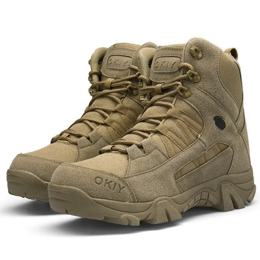 Herren Leichte Wanderschuhe Wasserdicht - Outdoor Komfort - Braun