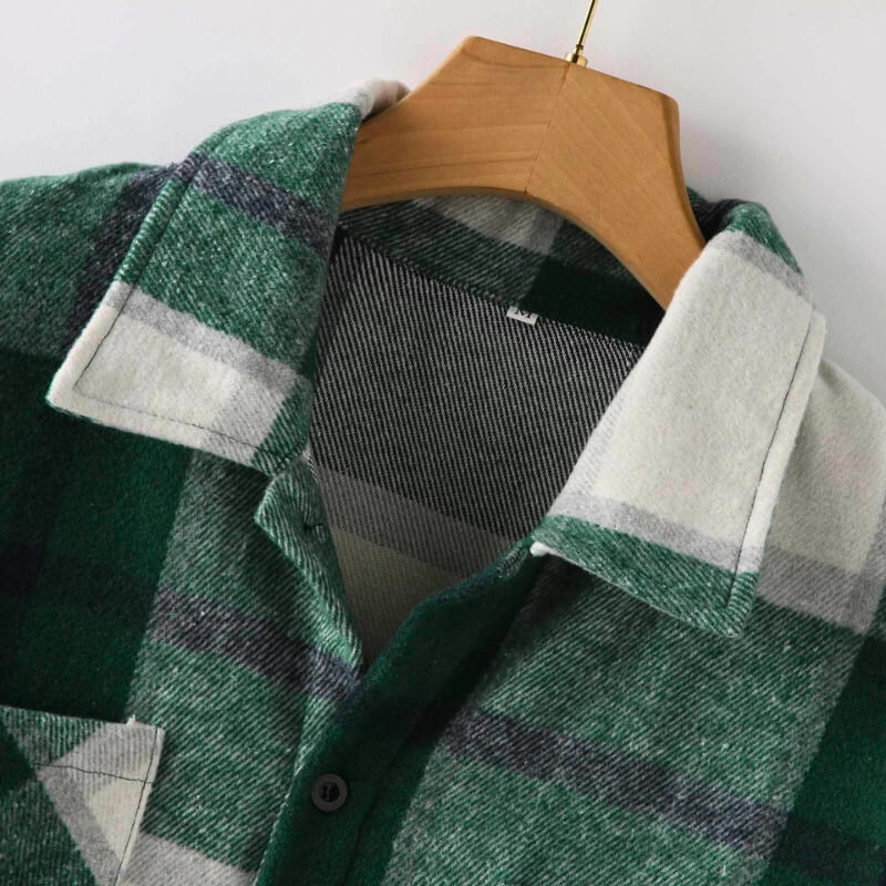 Herren Overshirt Hemd Jacke - Klassischer Stil mit modernem Komfort
