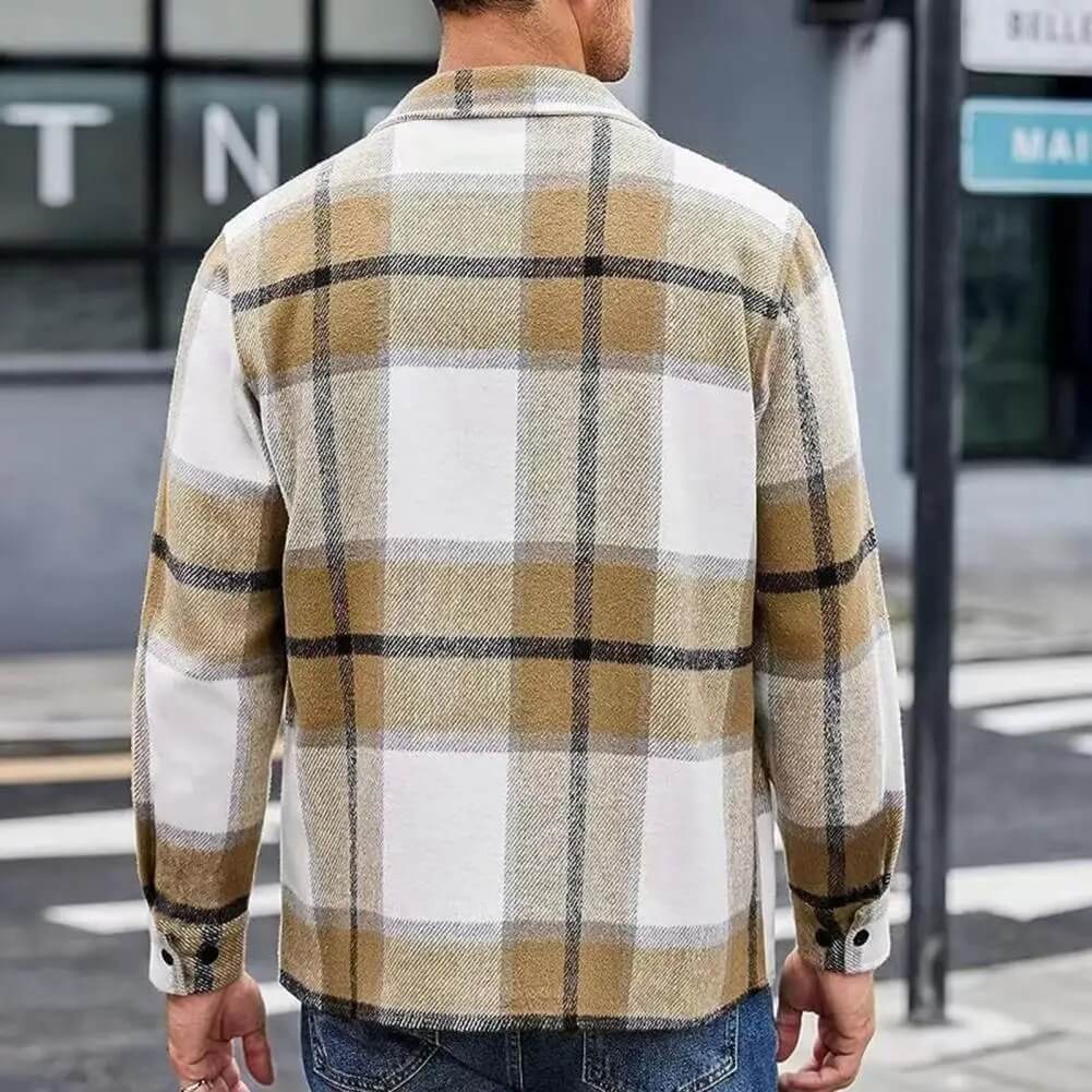 Herren Overshirt Hemd Jacke - Klassischer Stil mit modernem Komfort
