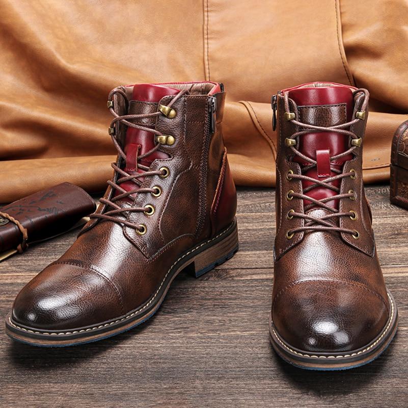 Herren Oxford Schuhe - klassischer Stil und Komfort - Braun