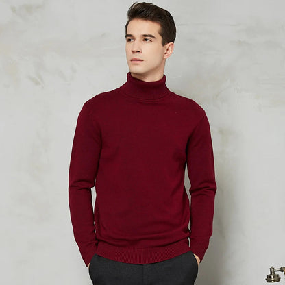 Herren Rollkragenpullover Comfort Fit - Zeitlose Eleganz