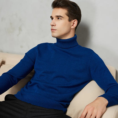 Herren Rollkragenpullover Comfort Fit - Zeitlose Eleganz