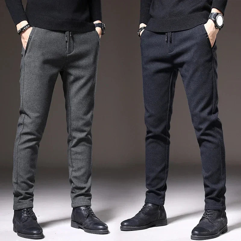 Herren Slim Fit Hose - Stretch & Komfort für Alltag und Büro