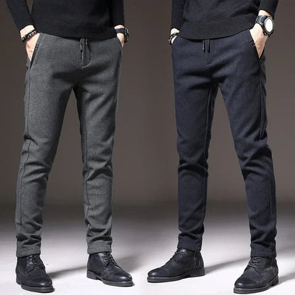 Herren Slim Fit Hose - Stretch & Komfort für Alltag und Büro