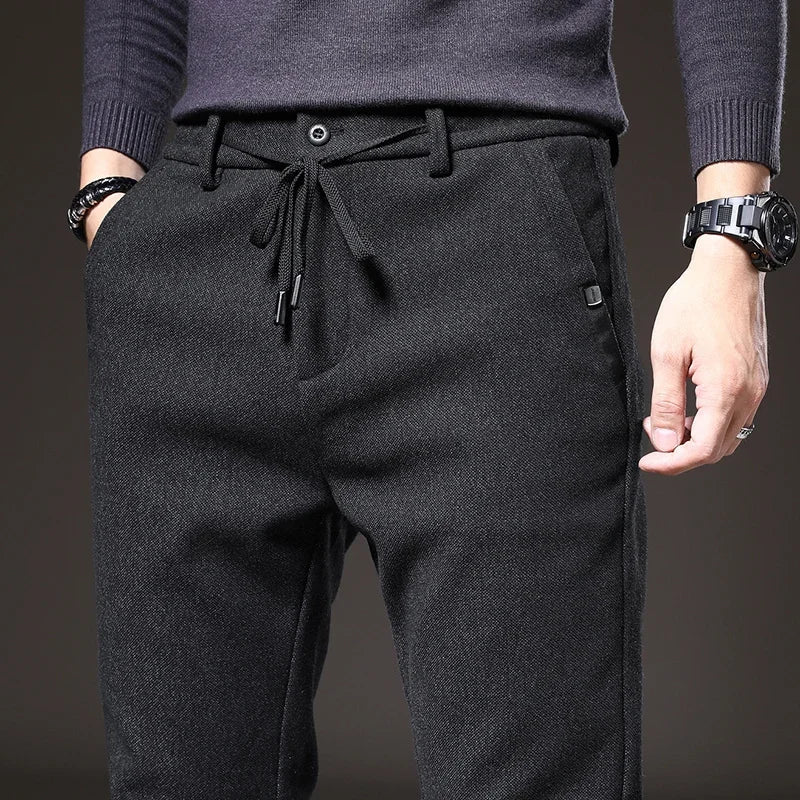 Herren Slim Fit Hose - Stretch & Komfort für Alltag und Büro