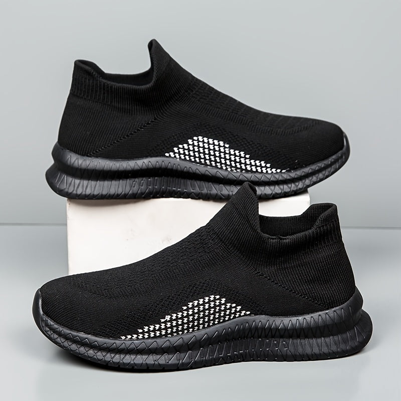 Herren Slipper mit EVA-Sohle für Outdoor - schwarz