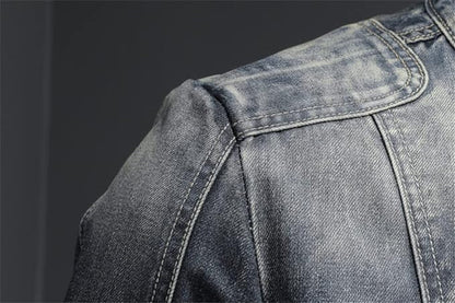 Herren Streetwear-Sommerjacke mit Distressed-Details - Urban Edge