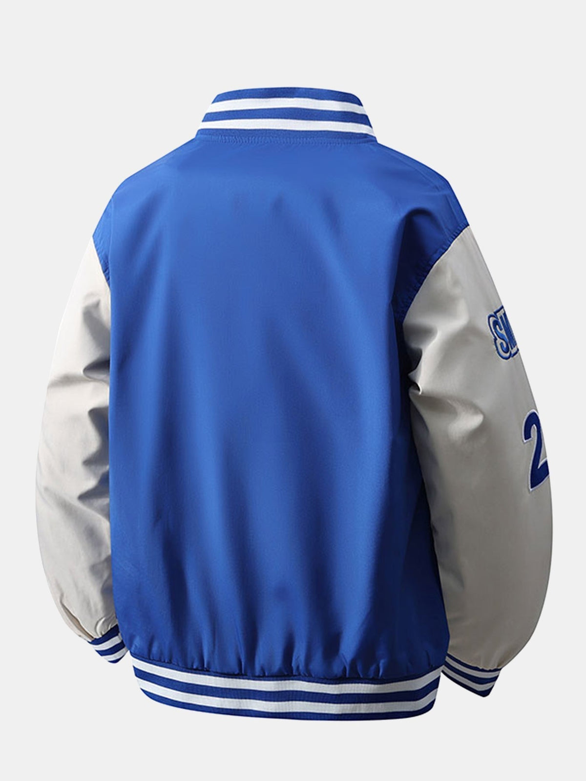 Herren Varsity Bomber Jacke mit Stickerei – Relaxed Fit Collegestyle