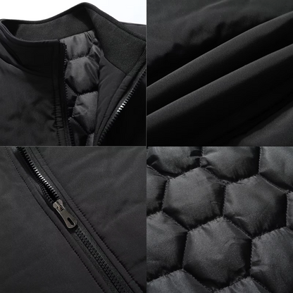 Herren Winterjacke mit Fütterung - Warm & Modern