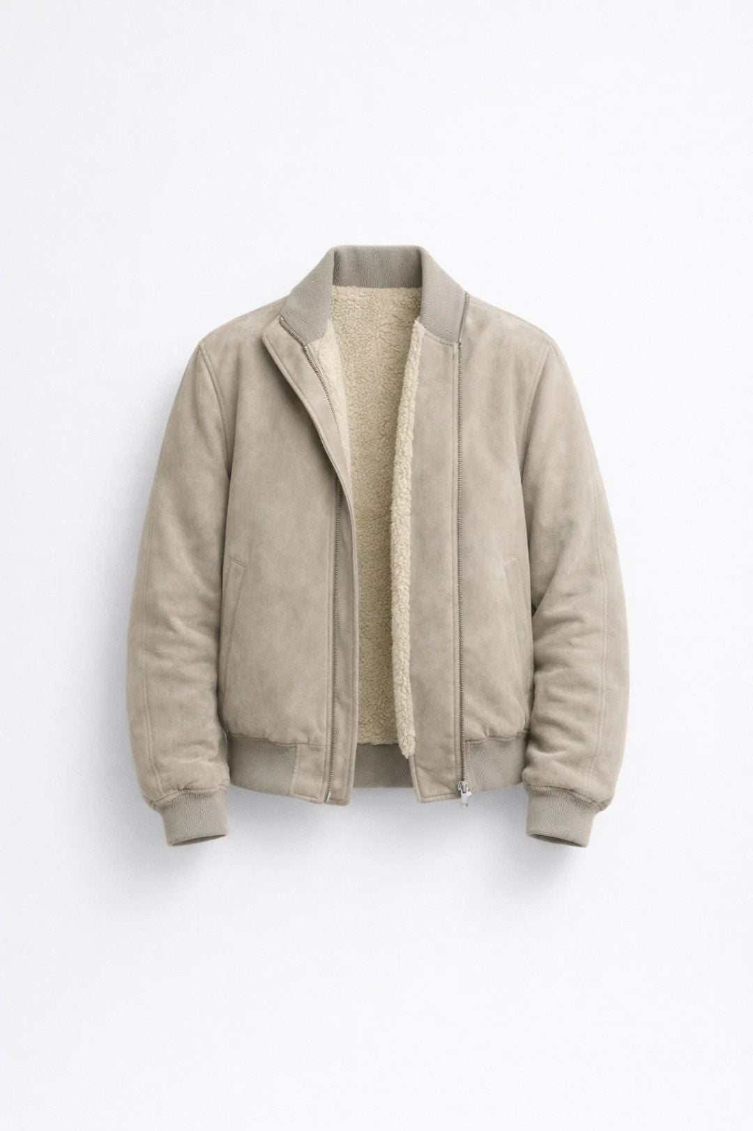 Herren Winterjacke mit Reißverschluss - Klassischer Schnitt