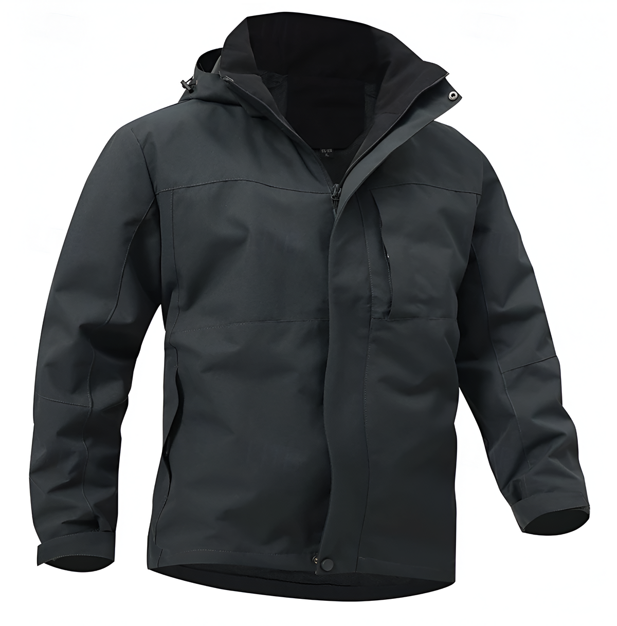 Herren Winterjacke Thermofutter Wasserdicht in grau, Sportiv